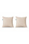 2 Pieces Linen Cushion Cover (40X40 cm)