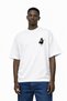 Unisex Women's Men's Bape Bottle and Star Front Printed Oversized Thick Fabric Relaxed Fit Cotton T-Shirt - 2