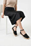 Harase Women's Espadrilles Shoes - Black - 7