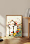 One Piece Wooden Framed Painting Tk3718 - 2