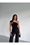 One Shoulder Buckle Detailed Blouse - 6