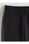 Lcw Kids Black Crew Neck Printed Boy's T-Shirt and Shorts - 7