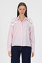Lace Detailled Relaxed Fit Short Shirt # 34138