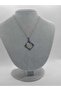 Ayetel Kursi Written Evil Eye Bead Embroidered Steel Necklace Religious Themed Protective Prayer Islamic Accessory - 6