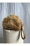 Women's Plush Crossbody Bag with Magnet and Zipper Closure - 2