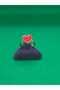 Strawberry Model Steel Children's Ring with Enamel Embroidery, Yellow Gold Color Plated, Adjustable Size - 5