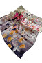 Silk K Crepe Satin Scarf 2026 Summer Season 9126701-321 - 2