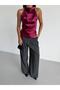 Satin Halter Neck Tie-Detail Blouse - 5