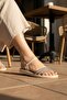 Women's Multi-Stone Banded Comfortable Shoes Soft Sole Sandals