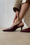 Women's Heels Bordo - 5