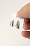 Damla Form Shiny Metal Women's Earrings – Modern Minimal Design Daily Stylish Earrings - 5