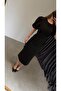 Princess Sleeve Sequin Detailed Dress Black - 3
