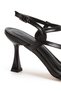 Women's Style Stiletto Heel U Open Back Strappy Stylish Evening Dress Shoes - 6