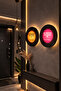 Retro Record Led Wall Lamp – Decorative Indoor and Living Room - Music Themed Wall Lighting 18 cm - 5