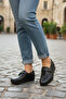 Konay 002 Genuine Leather Orthopedic Suitable Velcro Shoes with Bone Protrusions