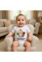 Organic 100% Cotton Piece Auntie Written Bodysuit for Men with Snap Fasteners
