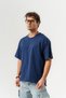 Asymmetric Crew Neck Basic T-Shirt - 3