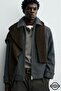 Zra Model Four Seasons Classic Collar Old Money Culture Melton Fabric Men's Jacket Coat - 2