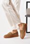 Delef leofer belted Genuine Leather women's sand nubuck shoes - 2