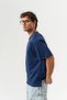 Asymmetric Crew Neck Basic T-Shirt - 4