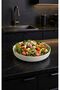 Modern Porcelain 20 cm Matte White Salad Plate Serving and Presentation Bowl - 2