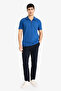 Cotton Zippered Collar Short Sleeve Polo T-Shirt F9868Ax26Sp - 2