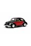 1:32 Scale 1967 Volkswagen Classical Beetle Diecast Model Car with Opening Doors-Black - 2