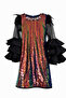Sequined Girl's Evening Dress - 2