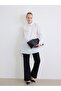 White Shirt Collar Poplin Women's Tunic - 2
