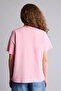 100% Cotton Oversized Crew Neck Printed Short Sleeve T-Shirt G9004Ax26Sm - 5