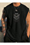 Black Perseverance Printed Sleeveless Tshirt Men's Zero Sleeve Clothing Sportswear T-Shirt