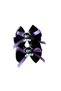 4-Piece Kuromi Girls' Hair Clips, Rubber Hair Clips and Barrettes Together - 4