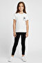 Girl's Cotton Pack of Stretch Fabric Plain Long Tights - 3