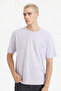 100% Cotton Boxy Fit Printed T-Shirt G0513Ax26Sp - 3