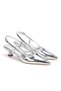 Women's Short Stiletto Heel U Open Back Pointed Toe Evening Dress Shoes
