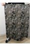 Elastic Waist Patterned Medium Thickness Combed Cotton Fabric Maxi Length Mother's Skirt, Prayer Skirt Size 38-50 - 8