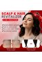 Electric Scalp Massager Brush with LED Therapy – Hair Growth Massage Comb with 6ml Oil Applicator - 5