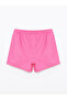 Lcw Kids Pink Elastic Waist Basic Girls Shorts - 2