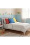 Benetton 100% Cotton 45*45 cm Striped Cushion Full Yellow Striped - 2