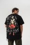 Knockout Back Design Detailed Crew Neck Oversized T-Shirt - 3