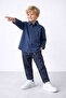 Boy's Woven Fabric 100% Cotton Bottom and Top 2-Piece Set (Comfortable Fit) - 2