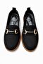 Women's Orthopedic Sole Buckled Loafers - Comfortable and Soft Casual Shoes - 7