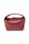 Women's Archel Leather Clutch Bag Claret Red - 7
