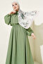 Double Suit with Striped Front and Lace Skirts - 3