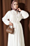 Double Suit with Striped Front and Lace Skirts - 4