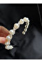 Pearl Detailed Bridal Crown – Maternity Crown with Crystal Stones Wedding Engagement Marriage Hair Accessory - 4