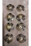 Polyester Button 36 Boy 24 mm 8 Pieces - 2