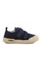 Navy Blue Velcro Unisex Children's Sports Shoes