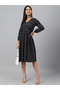 Premium pure cotton dress with prints - Indo Western wear for women - 7
