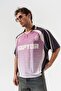 Raptor Jersey Polo Yaka Oversized Jersey T-Shirt - 5